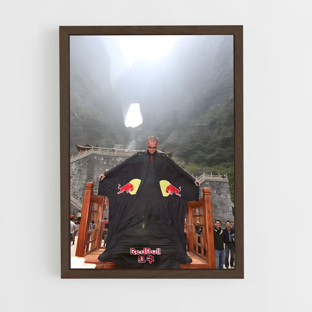 Poster Red Bull Vibes – affiche Vol en wingsuit (vue 5)